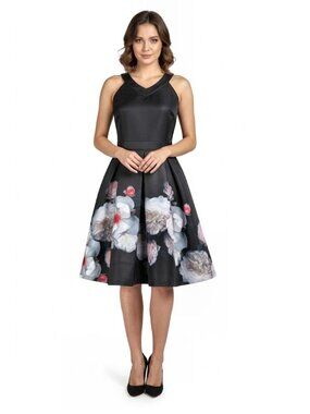 Ted Baker London Jelina Chelsea Floral Fit & Flare Dress Womens Size 2 TB / 6 US
